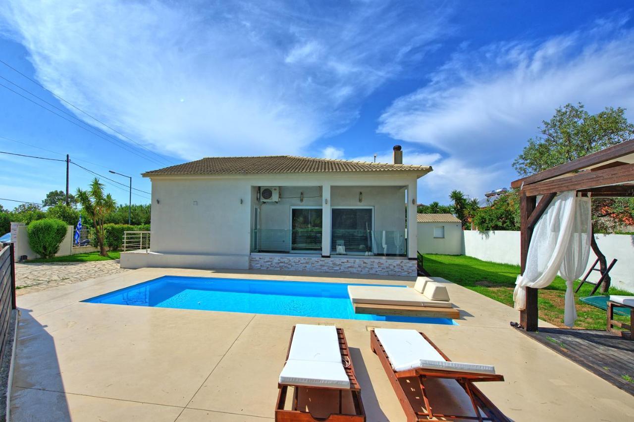 Beach Villa Christina By Posarellivillas Acharavi  Bagian luar foto