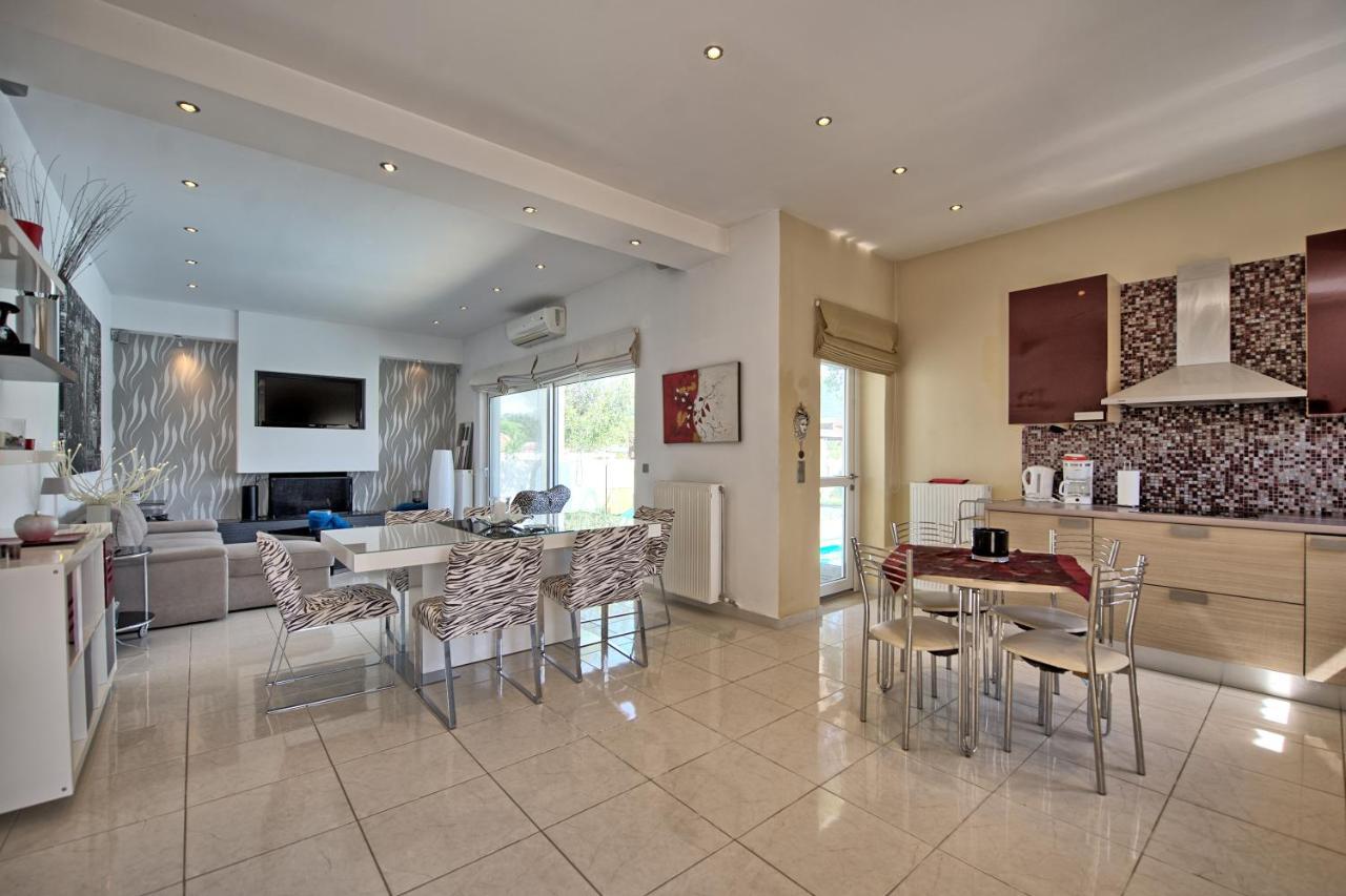Beach Villa Christina By Posarellivillas Acharavi  Bagian luar foto