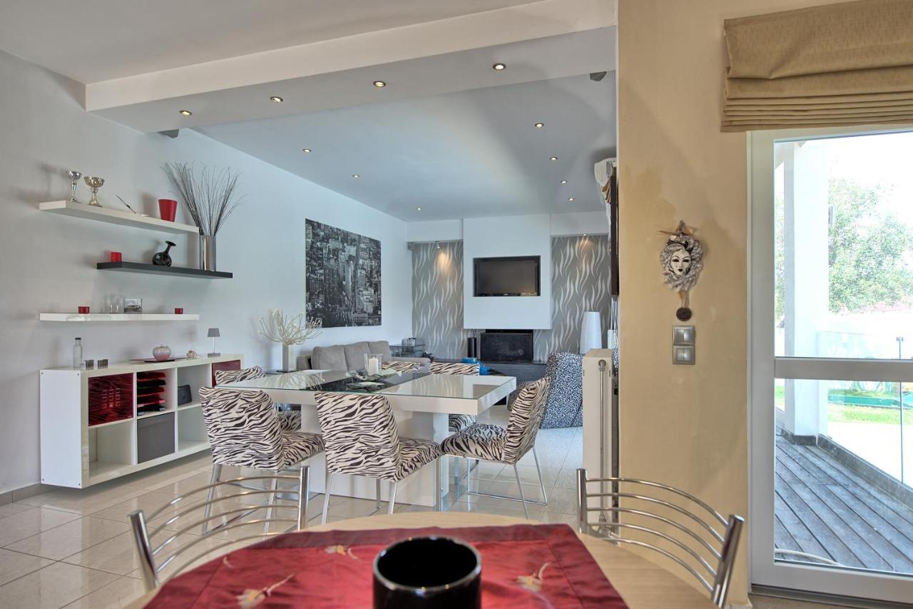 Beach Villa Christina By Posarellivillas Acharavi  Bagian luar foto